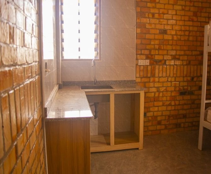 A private kitchenette at Dzidzor (Joy) Hostel